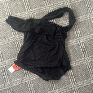 Off the shoulder body suit